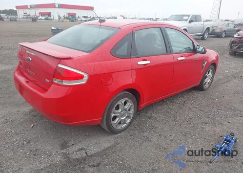 2008 Ford Focus Se/Ses z USA, uszkodzony, nr VIN 1FAHP35N38W269287